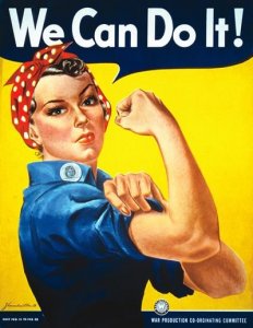 rosie the riveter fenntarthato.cafeblog